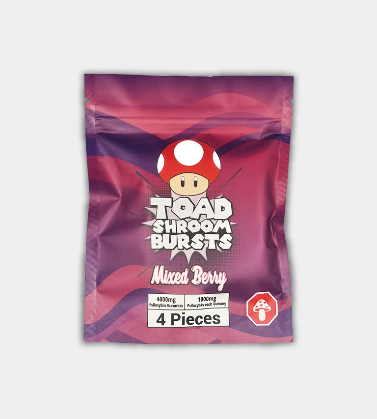 TOAD 4g Gummies Mixed Berry