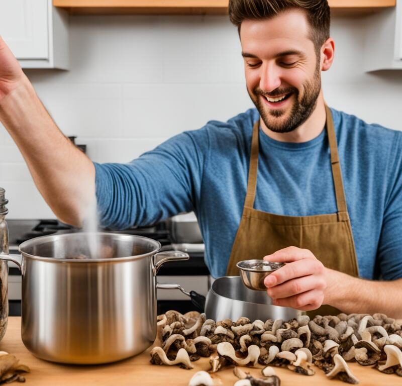 how to make shroom tea