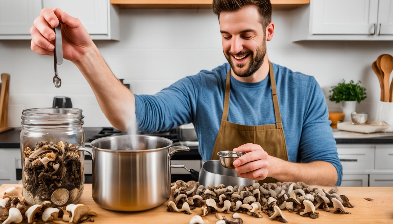 how to make shroom tea